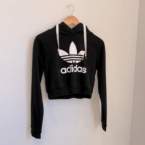 Adidas cropped hoodie